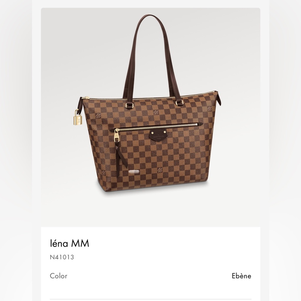 Louis Vuitton Damier Ebene Iena MM